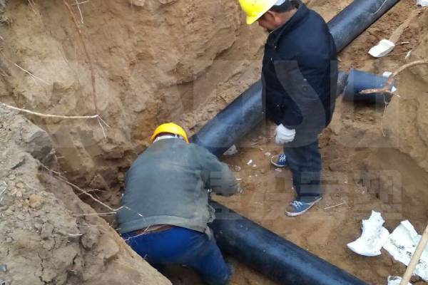 UPVC管道施工現場 UPVC管道施工現場